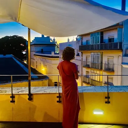 Atico Loft The Rose 48 Apartman Cádiz